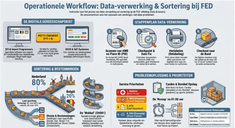 Operationele workflow FED