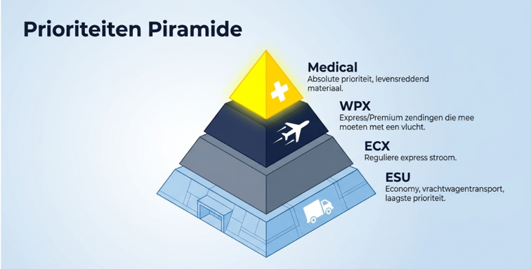 Prioriteiten piramide